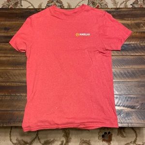 Magellan t shirt red size small